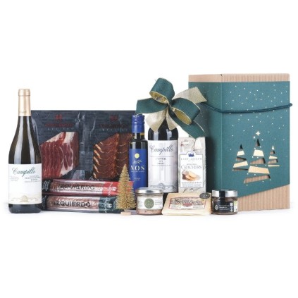 ▷ Regalar en Navidad Vino y Embutidos de Calidad