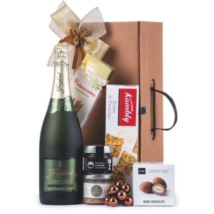 ▷ Caja de Navidad para regalar con Cava Viudas