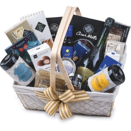 Cesta de Navidad: Productos Gourmet Tradicionales