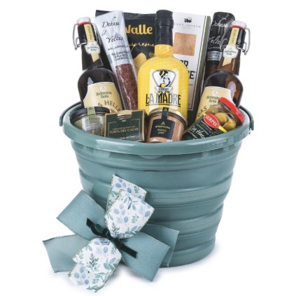 ▷ Cesta de Navidad con Cerveza Belga