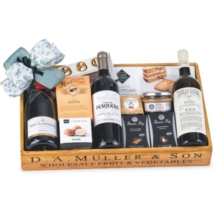 Caja de Navidad con Champagne ✔
