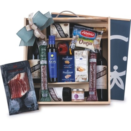 ✔ Cesta de Navidad Original | Productos Gourmet