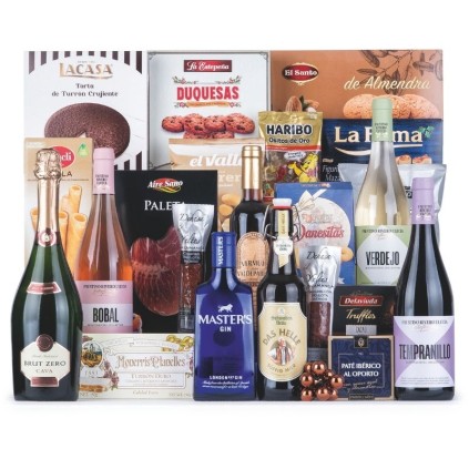 Cesta de Navidad COMPLETA con Ginebra