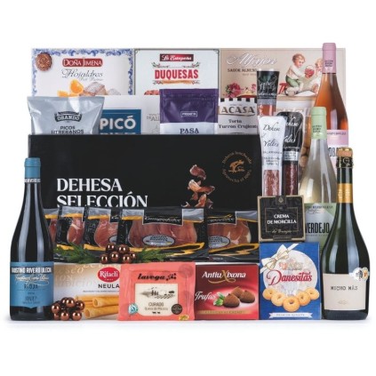 Caja Gourmet de Navidad con Variedad de Productos