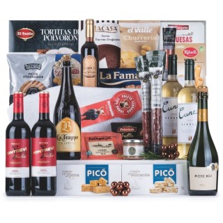 ✅ Cesta de Navidad con Paleta Ibérica