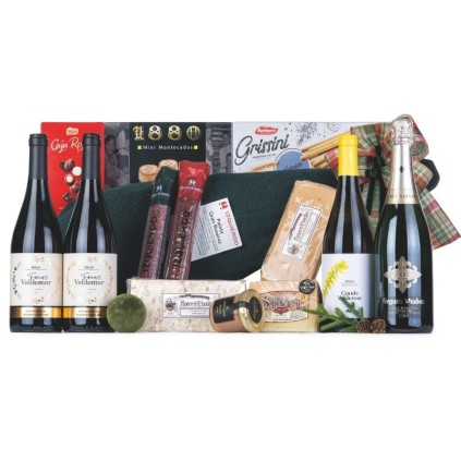 Cesta Navidad con Paleta Ibérica de Sierra Morena