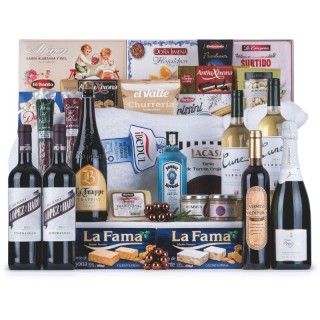 Cesta de Navidad con Jamón Serrano 308