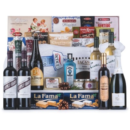 Cesta de Navidad con Jamón Serrano 308