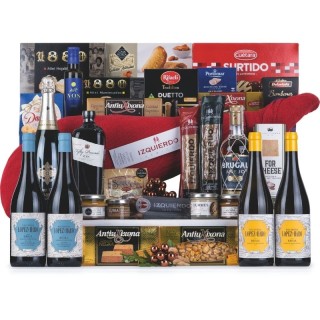 Cesta de Navidad con Jamón Ibérico Izquierdo ✅