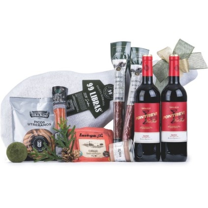 Cesta Navidad con Paleta Serrana para Empresas
