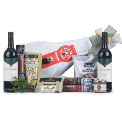 Cesta de Navidad con Paleta Serrana 401