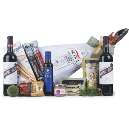 Cesta de Navidad con Paleta PREMIUM