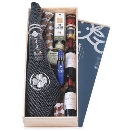Lote de Navidad con Jamón Ibérico Bellota ✔