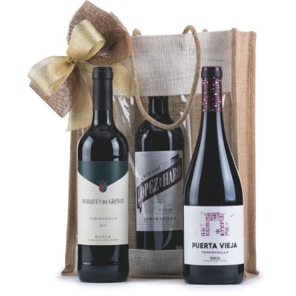 ⇨ Caja de Navidad con Vino Tinto Barata