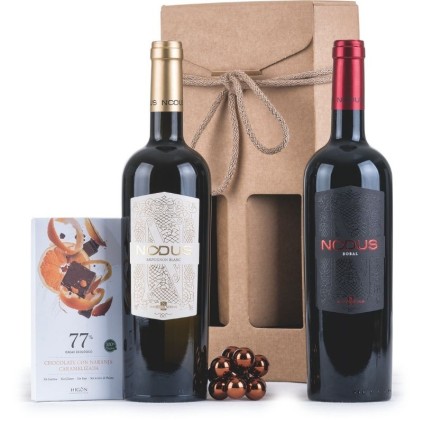 ▷ Caja de Navidad con Vino Valenciano Joven