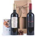 Caja de Navidad con Vino 635