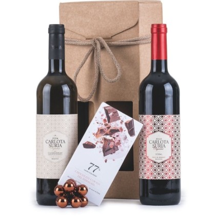 ▷ Caja de Navidad con Vinos Valencianos Miracle