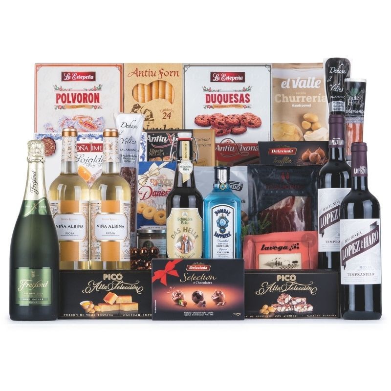 ▷ Surtido de Embutidos y Bebidas para Navidad