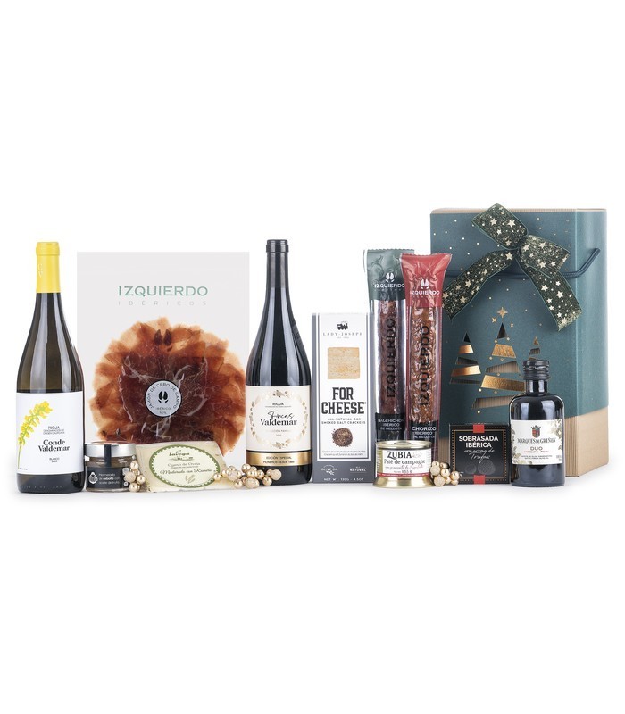 Lote de Navidad Jamón Izquierdo & Fincas Valdemar | Lotes de España 🍖
