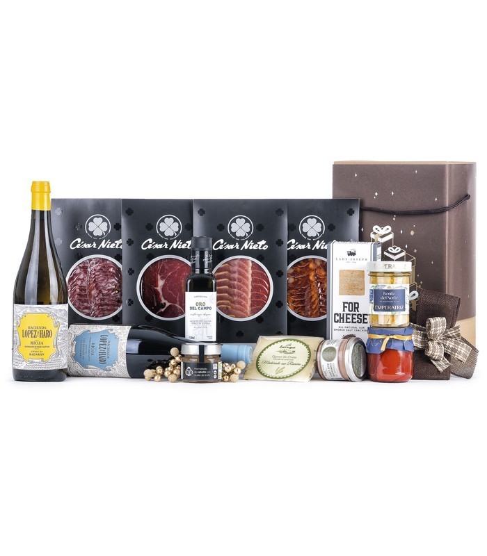 Lote de Navidad López de Haro & César Nieto | Lotes de España 🍷
