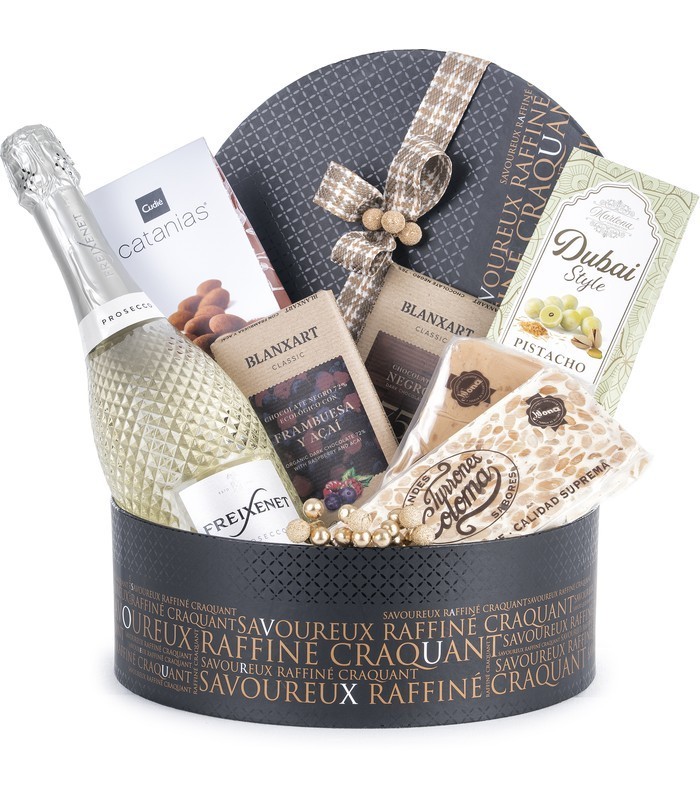 Lote de Navidad Prosecco Freixenet & Chocolates Blanxart | Lotes de España 🍫