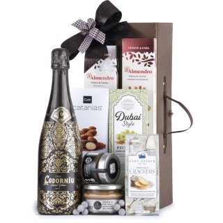 ▷ Caja de Navidad para regalar con Cava Codorniu
