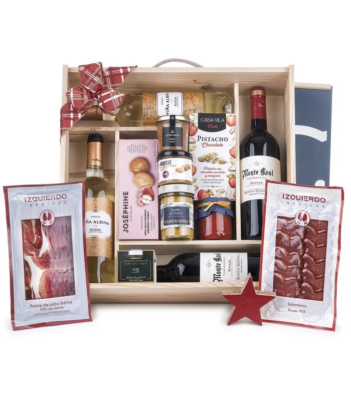 Caja de Madera Selección Especial | Lotes de España 🪵