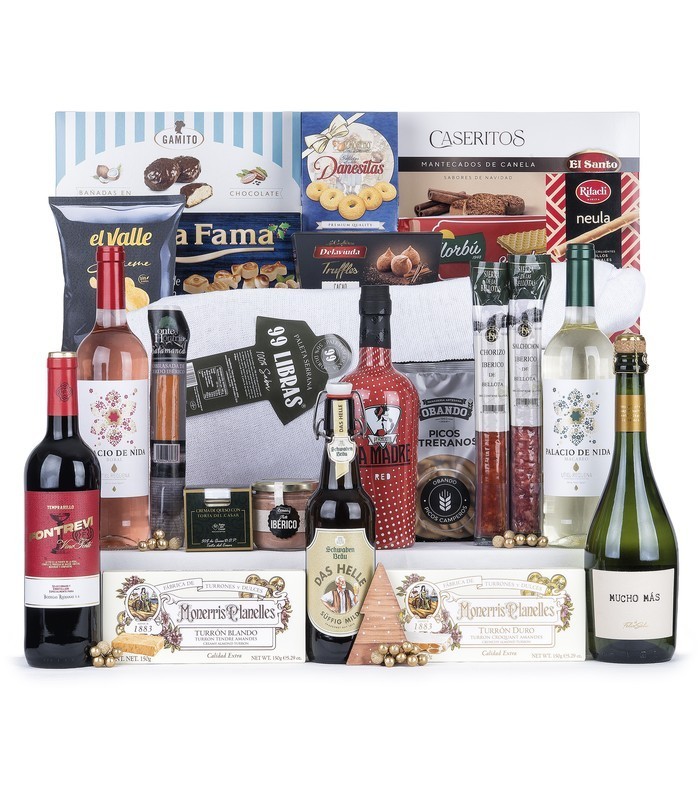 Lote de Navidad Paleta Duroc & Cava Mucho Mas | Lotes de España 🍖