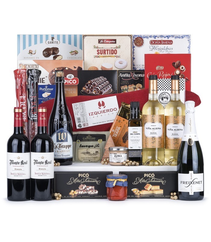 Lote de Navidad Paleta Izquierdo & Cava Freixenet | Lotes de España 🍖