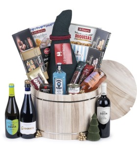 Barril de madera y Selección Ibérica | Lotes de España 🍖
