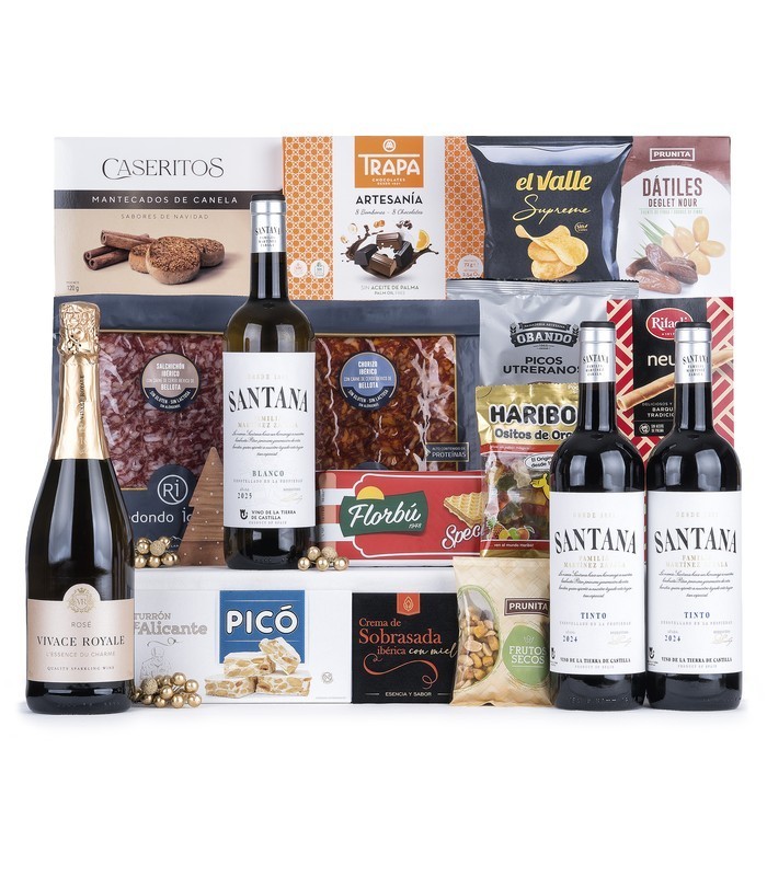 Lote navideño Vivace Royale Rosé & Santana | Lotes de España 🥂