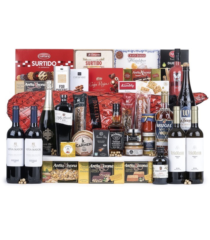 Baúl de Madera Selección de Gala | Lotes de España 🍖