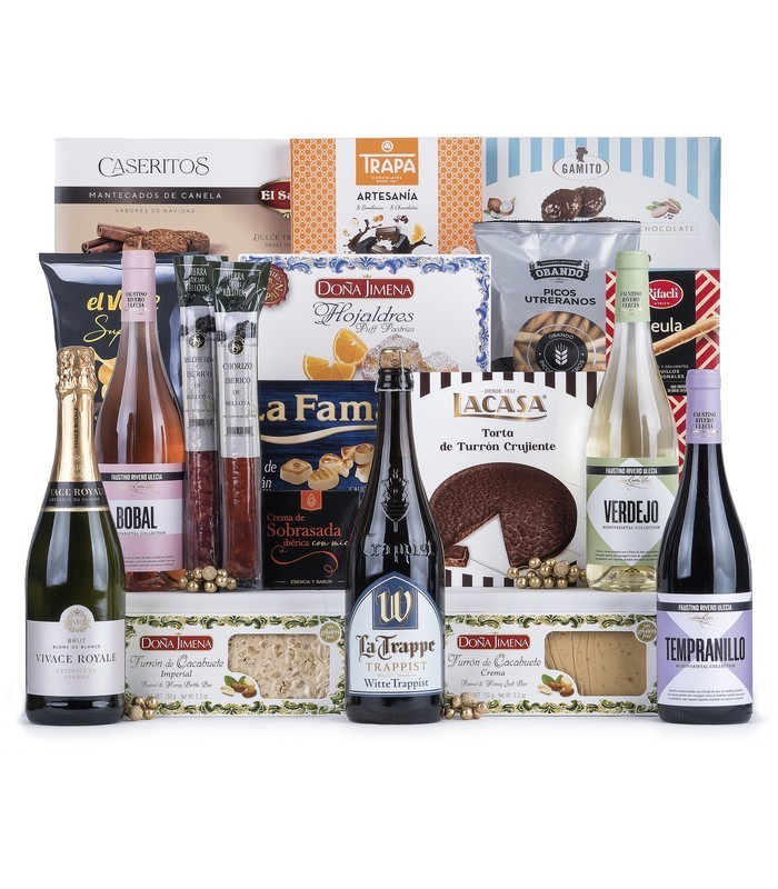Lote de Navidad Vivace Royale & Faustino Rivero | Lotes de España 🍷