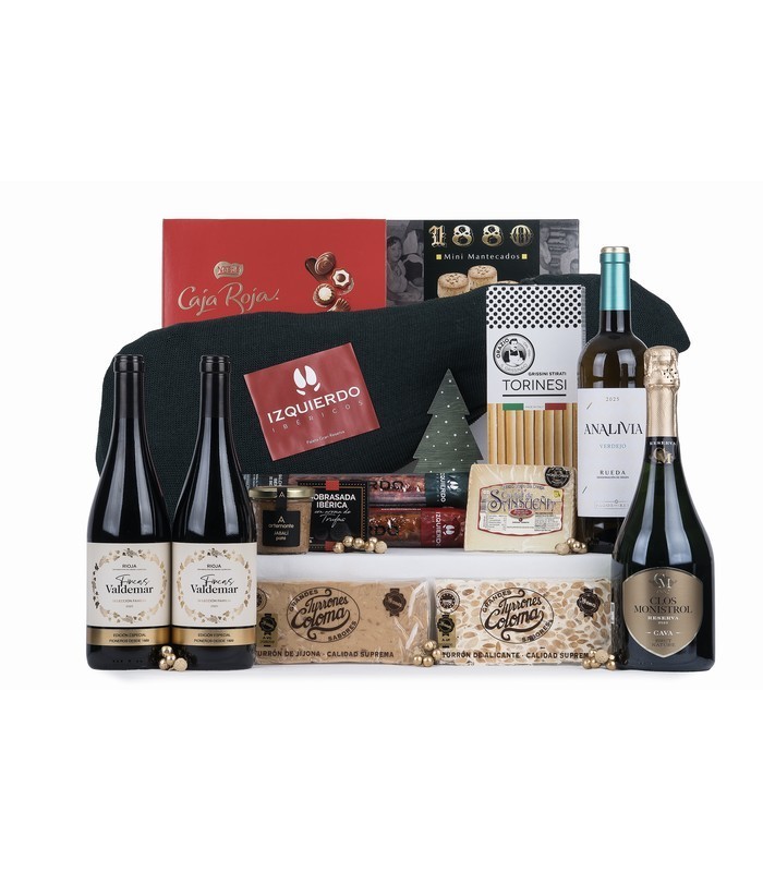 Lote de Navidad Paleta Izquierdo & Cava Clos Monistrol | Lotes de España 🍖