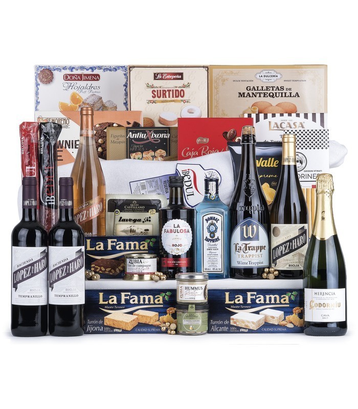 Lote con Jamón Ibedul & Cava Codorníu | Lotes de España 🍖