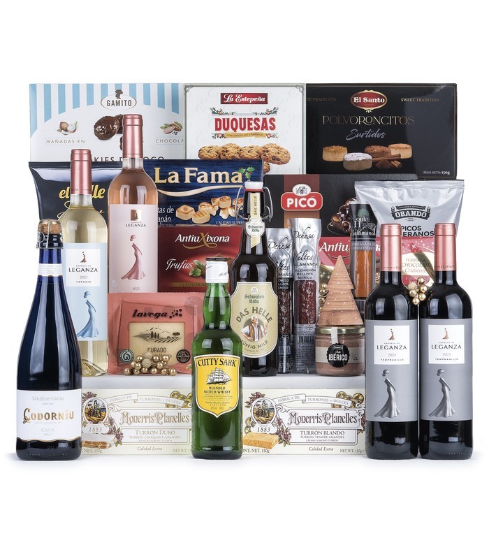 Lote con Whisky Cutty Sark & Cava Codorníu | Lotes de España 🥃