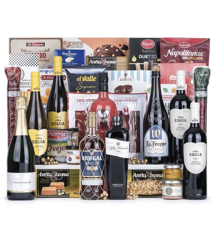 Lote navideño Ron Brugal & Cava Pago de Tharsys | Lotes de España 🥃