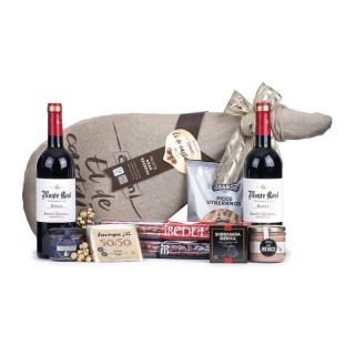Lote navideño Prado Rey & Cecina de León | Lotes de España 🍷