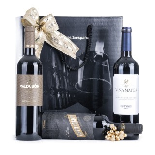 Lote 603 Estuche de Madera Tres Denominaciones | Lotes de España 🍷