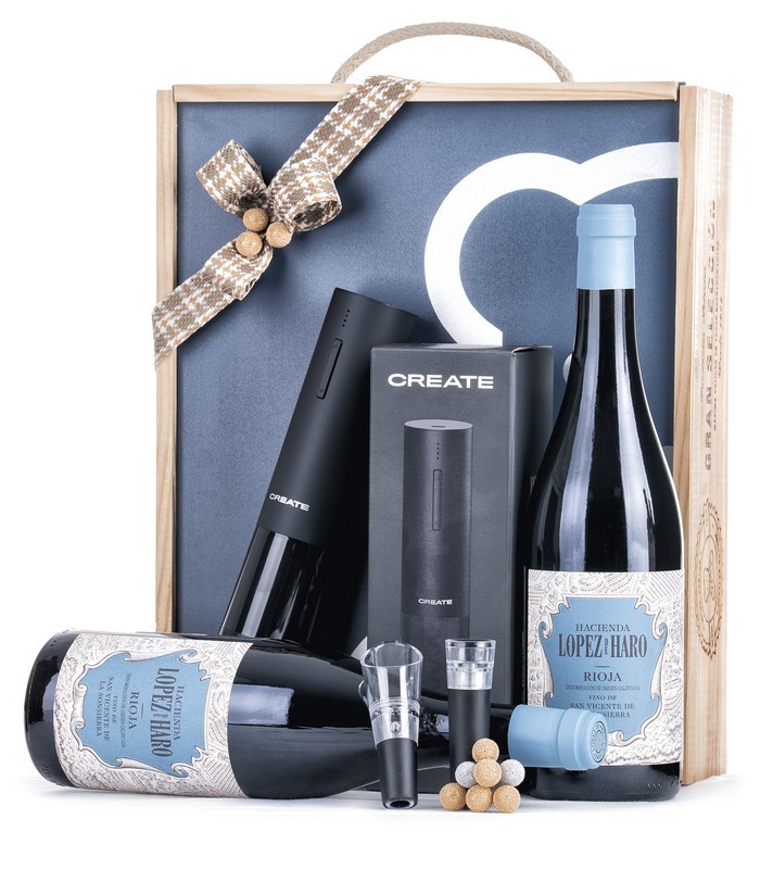 Estuche de Madera Selección San Vicente | Lotes de España 🍷