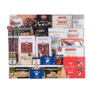 Cesta de Alimentación Tradicional | Lotes de España 🍖